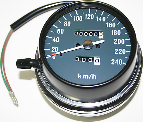 Honda CB 750 Four K1 Tachometer Rücksteller Kilometerzähler Knob Trip Speedo 