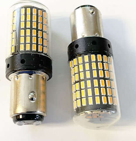 1157 Amber LED Turn Signal Bulb Set/2