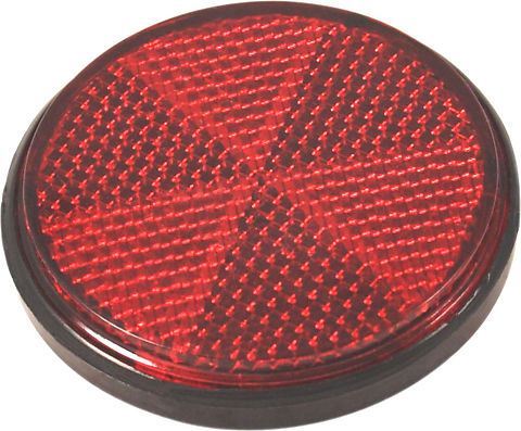 Reflector - Red - 60mm.