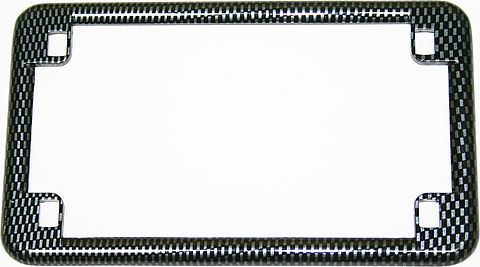 Carbon USA License Plate Frame