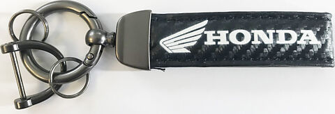 Honda Logo Keychain with Fibre Background