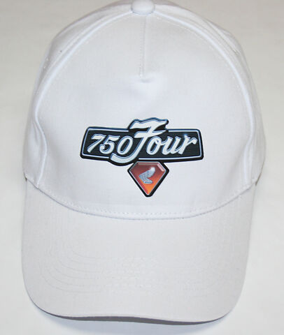 White - 750 Four Logo Hat