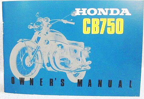 New Owners Manual 1979 79 CB750 K DOHC OEM Honda Operators Book   #R91 