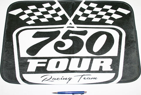 750 Four Racing Team Floor Mat