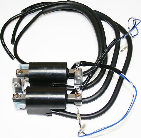 HONDA CB 750 four k0 k1 k2-k6 allumage Coil Set coils 12 V Wire Cable Caps