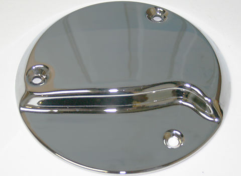 Chrome Clutch Cover Face Cover