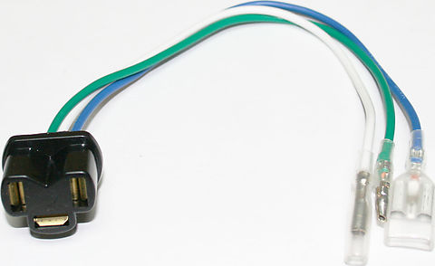 HONDA CB 450 k5 câble connecteur pour phares Socket compl. Head Light Cord